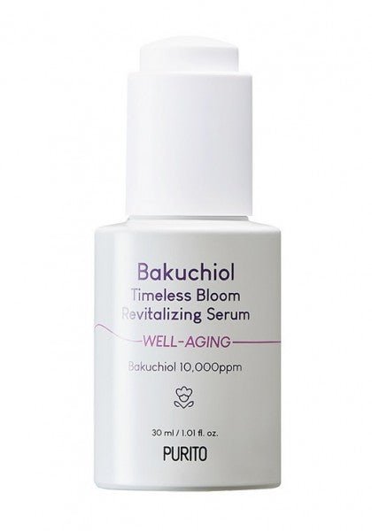 [Purito] Bakuchiol Timeless Bloom Revitalizing Serum [30ml] - Serum/Ampoule