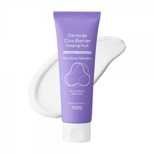 [Purito] Dermide Cica Barrier Sleeping Pack [80ml] - 