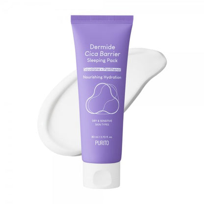 [Purito] Dermide Cica Barrier Sleeping Pack [80ml] - 