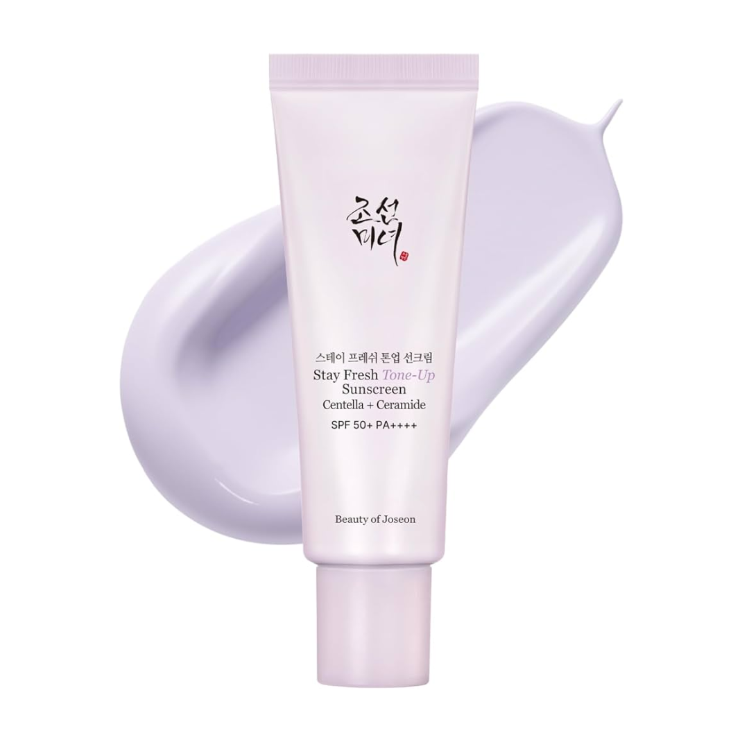 Stay Fresh Tone-Up Sunscreen (Purple)
