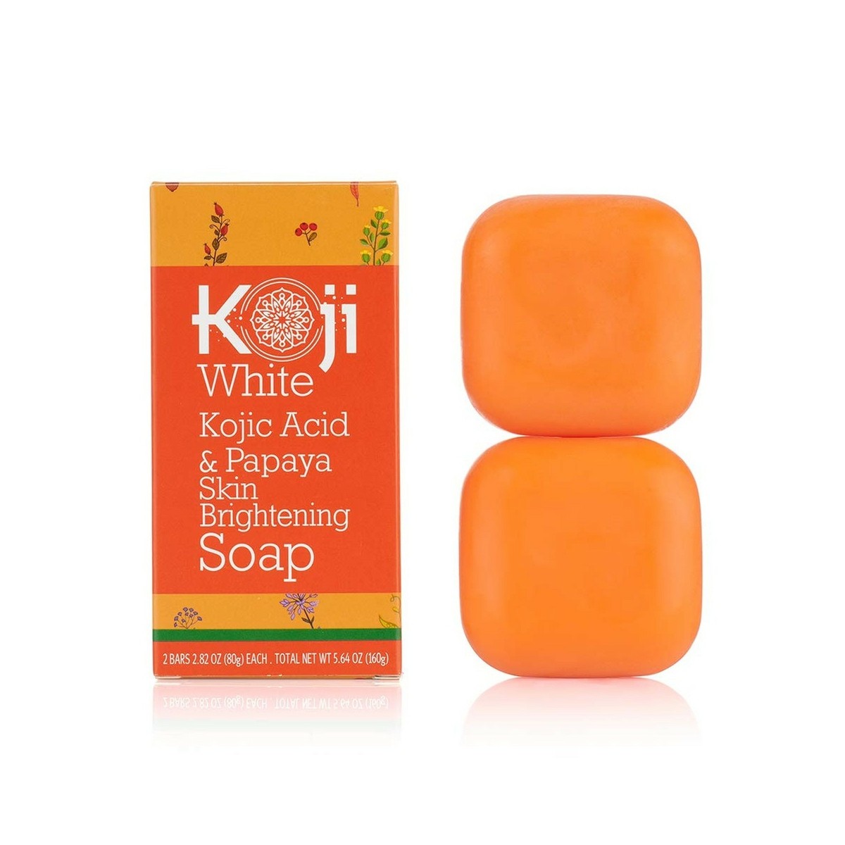Kojic Acid &amp; Papaya Skin Brightening Soap [80g x2]