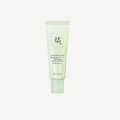 Stay Fresh Tone-Up Sunscreen (Green) [50ml SPF50+ PA++++]