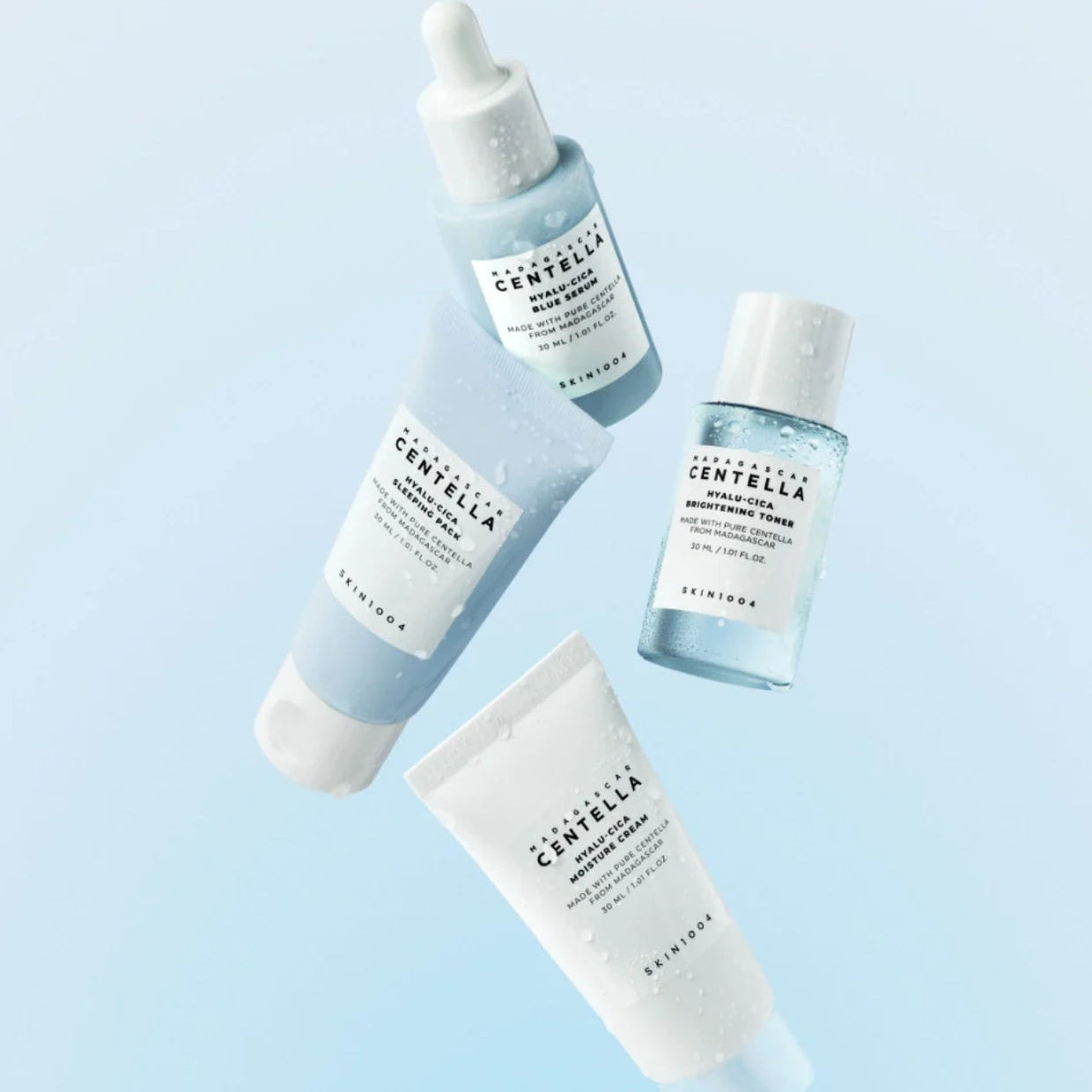 Madagascar Centella Hyalu-Cica Travel Kit [4 pcs]