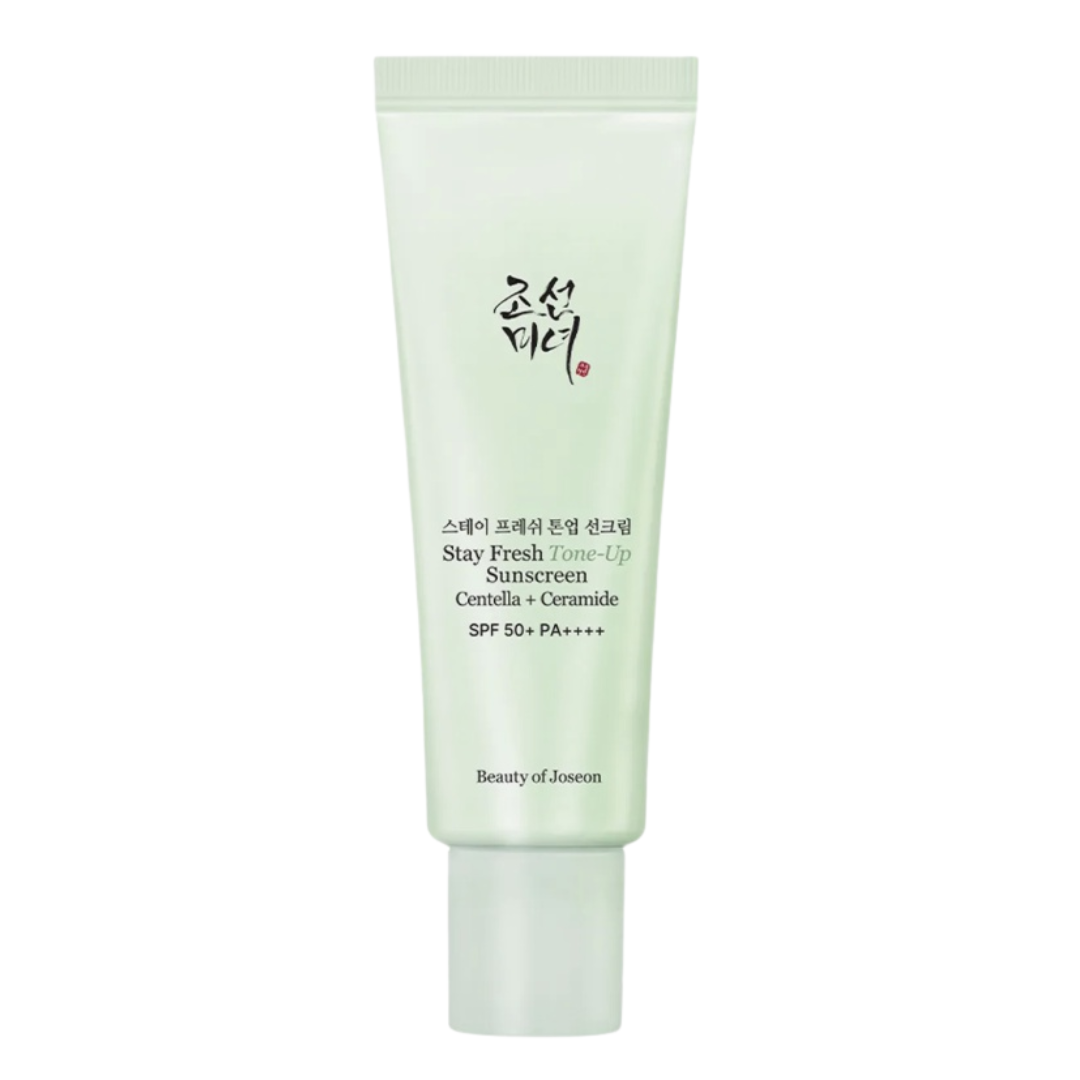 Stay Fresh Tone-Up Sunscreen (Green) [50ml SPF50+ PA++++]