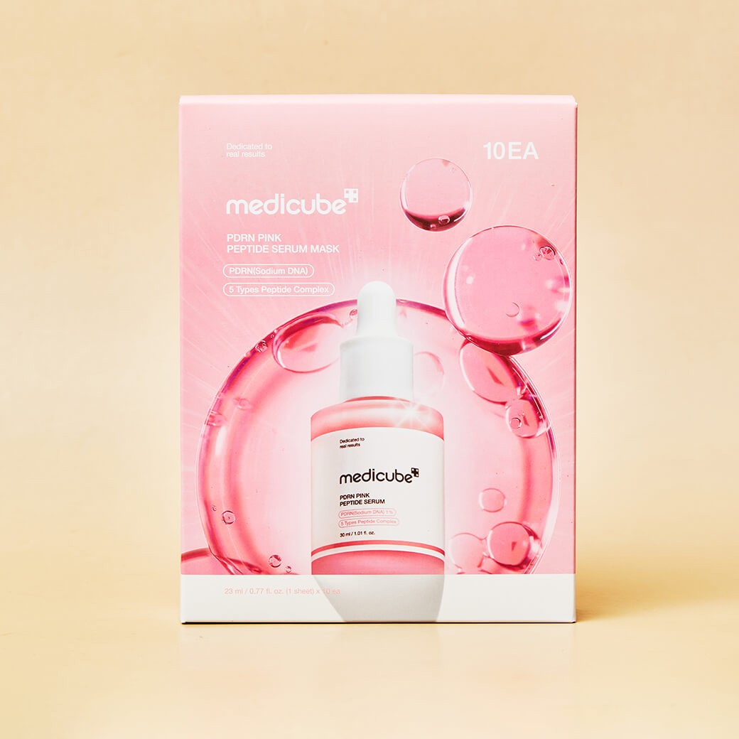 PDRN Masque Sérum Peptidique Rose [10 pièces]
