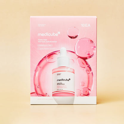 PDRN Masque Sérum Peptidique Rose [10 pièces]