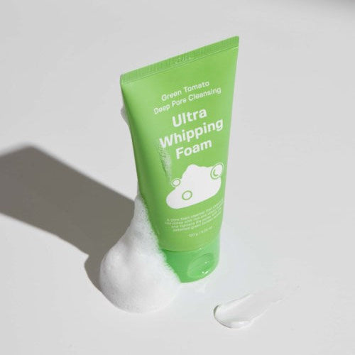 Green Tomato Deep Pore Cleansing Ultra Whipping Foam [120g]