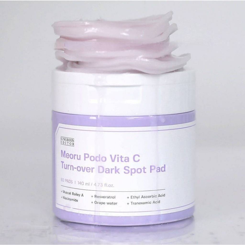 Meoru Grape VitaC Dark Spot Pad [60ea]