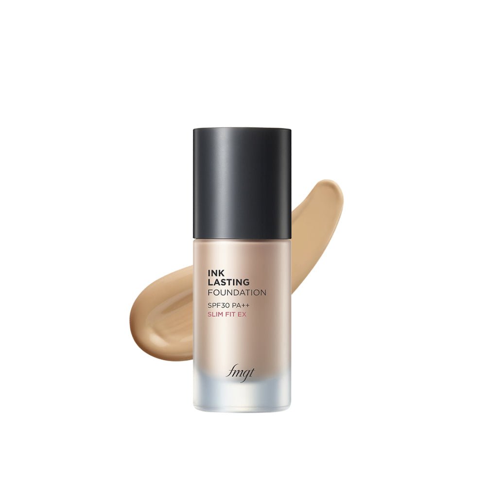 [THE FACE SHOP] Ink Lasting Foundation Slim Fit EX - 30ml - Makeup