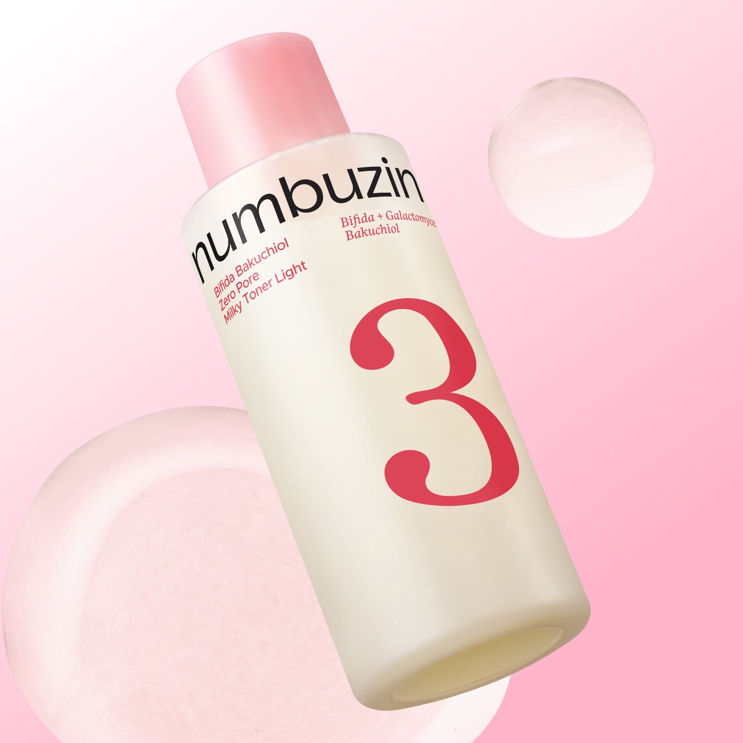 No. 3 Bifida Bakuchiol Zero Pore Milky Toner Light [200ml]