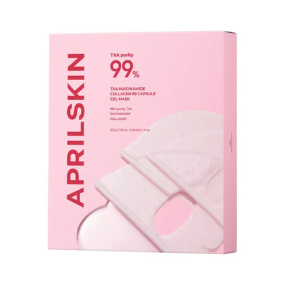 TXA Niacinamide Collagen 99 Capsule Gel Mask Set