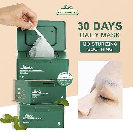 [VT] Cica Daily Soothing Mask [350g] - Sheet Mask