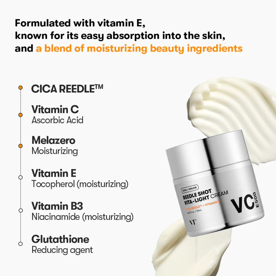 [VT] Reedle Shot Vita - Light Cream [50ml] - Moisturizer