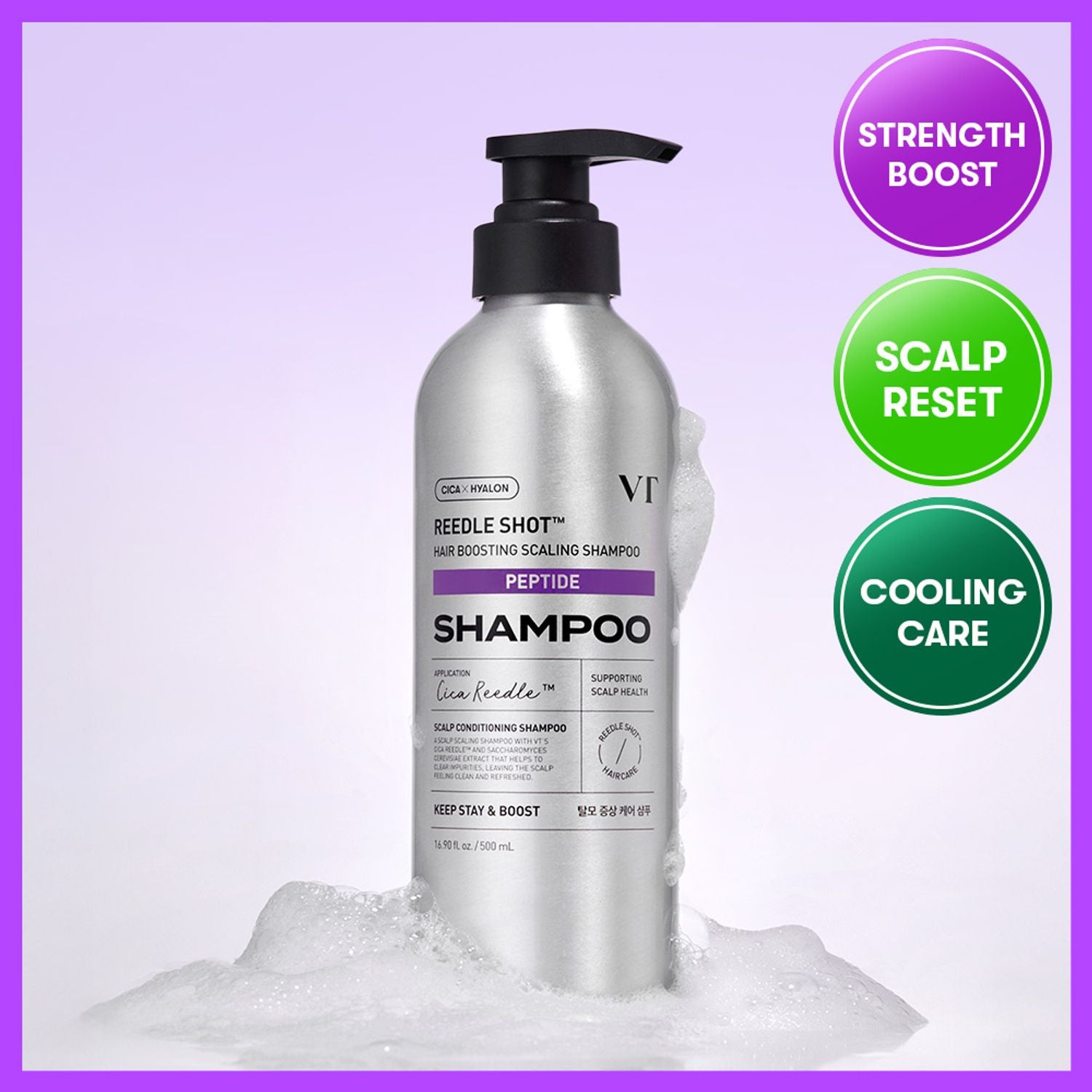 Reedle Shot Hair Boosting Scaling Shampoo
