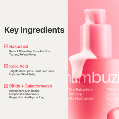 No.3 Bifida Bakuchiol Zero Pore Milky Moisturizer [150ml]
