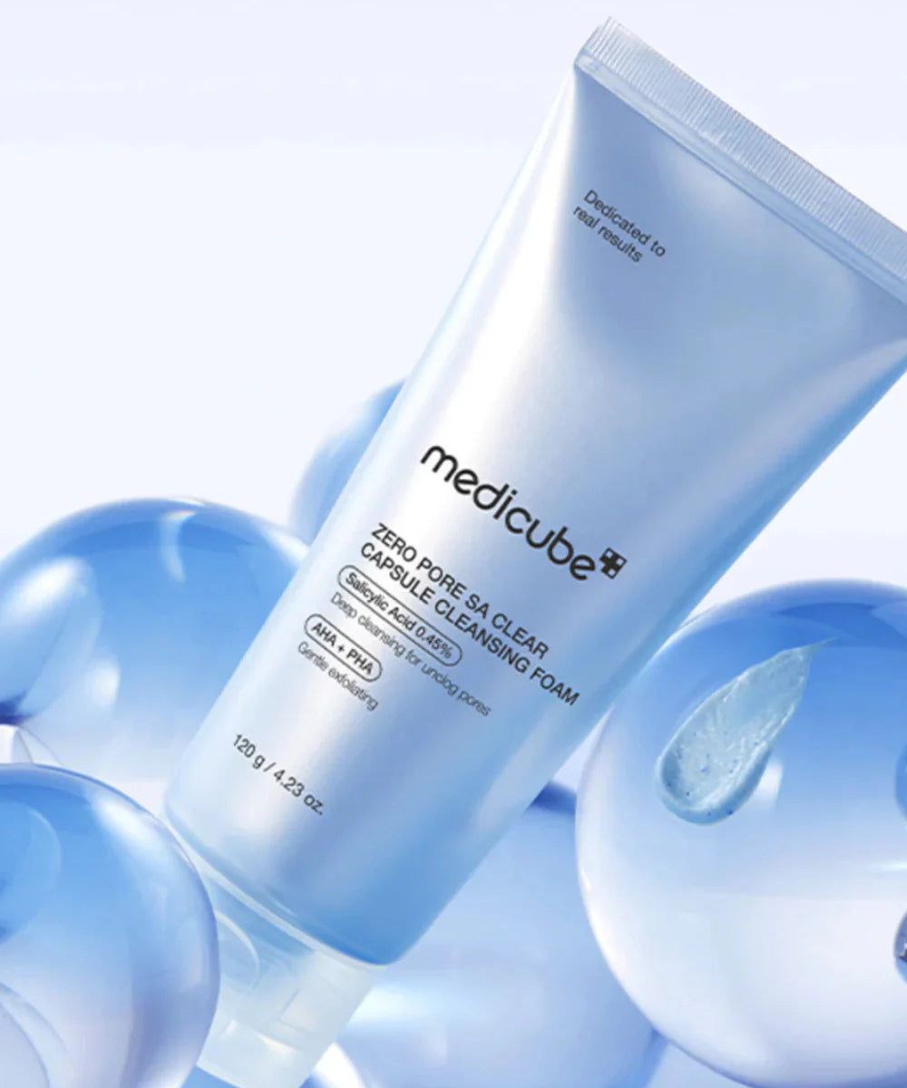 Zero Pore SA Clear Capsule Cleansing Foam [120g]